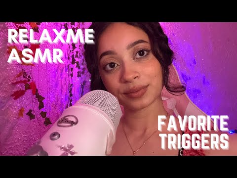 ASMR- @relaxmeasmr  FAVORITE TRIGGERS SPIT PAINTING+ MOUTHSOUND+TAPPING