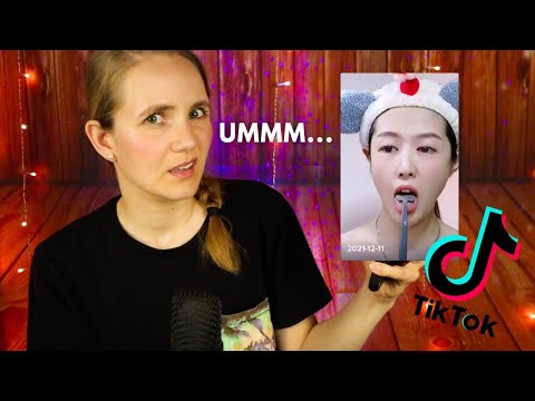 ASMRtist Reacts to TikTok ASMR Videos