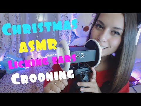 ASMR | Новый Год | Christmas |  Ear Licking| Whisper |  ASMR HoneyGirl