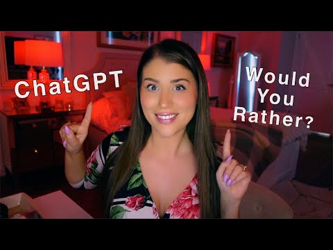 Fast ASMR | Answering 20 Personal ChatGPT Questions (Would You Rather)