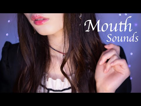 ASMR Sensitive Mouth Sounds | Soft Mic Scratching, Hand Movements