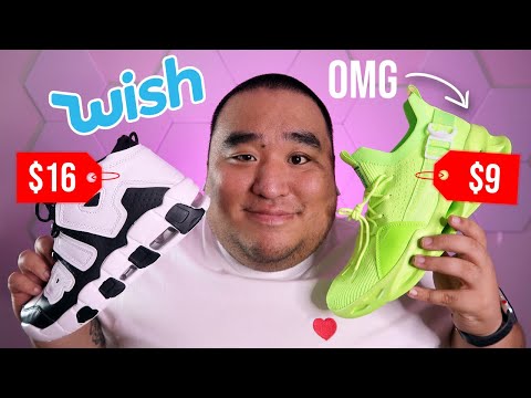 I Bought SNEAKERS From WISH (ASMR Review)