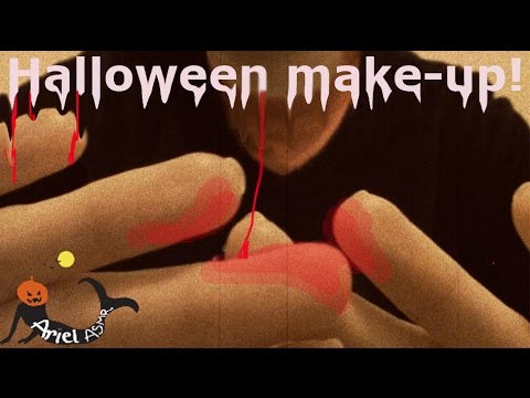 Ariel ASMR virtual Halloween makeup soft spoken
