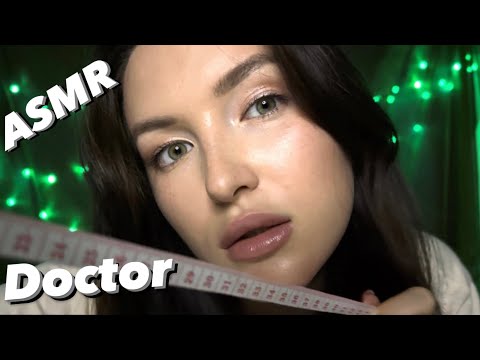 АСМР Медицинское измерение лица Ролевая игра ASMR Measuring your face ASMR Doctor