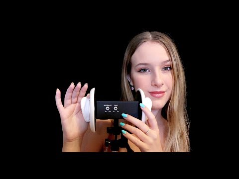 ASMR Ear Massage ~ "Shh" "It's Okay" "SkSk"