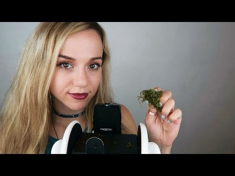 ASMR Ear to Ear Whispers and Moss Sounds 🤗 Special Announcement