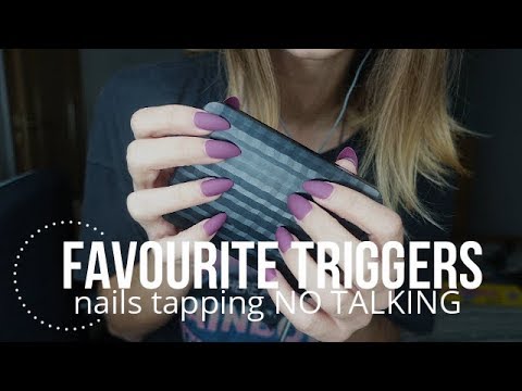 ASMR Favourite Triggers: Nails Tapping [NO TALKING]