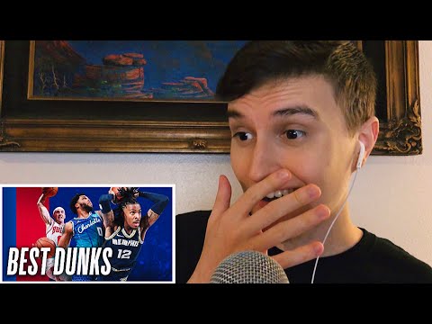 Reacting To The Best NBA Dunks This Season (but it’s ASMR)