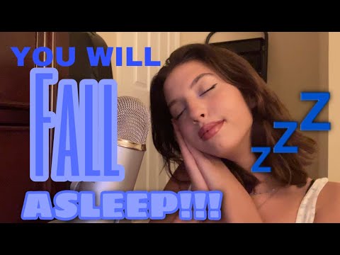 ASMR you WILL fall ASLEEP!!!