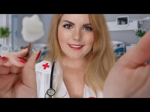 ASMR Deutsch: Krankenschwester untersucht dich! (Krankenhaus / Arzt Roleplay)