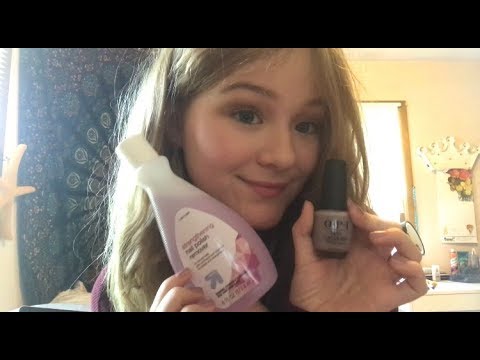 ASMR mean girl does your nails