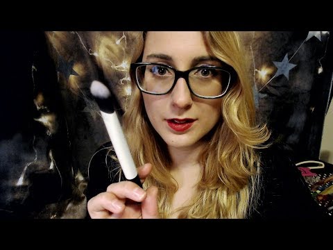 ASMR Face Painting Role Play | Personal Attention | Drawing on you