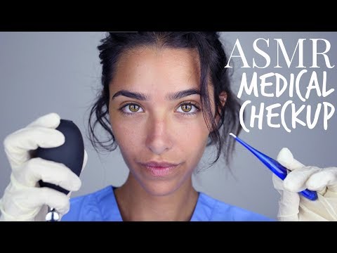 ASMR Doctor Roleplay - Medical Appointment (Gloves, Scalp inspection, Ear cleaning, Light trigger..)