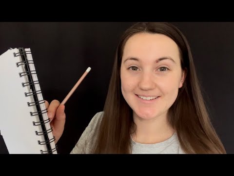 ASMR | Fast Drawing You Roleplay ✍️
