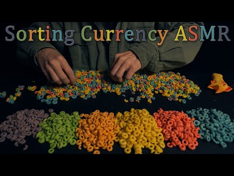 Sorting Currency ASMR
