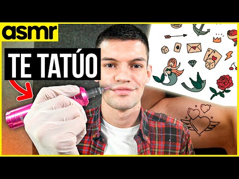 ASMR roleplay tatuaje tattoo shop ASMR español