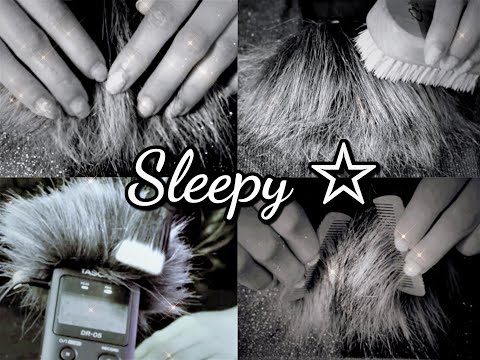 ASMR: Fluffy Mic Massage for your Zzz 😴 [No Talking]