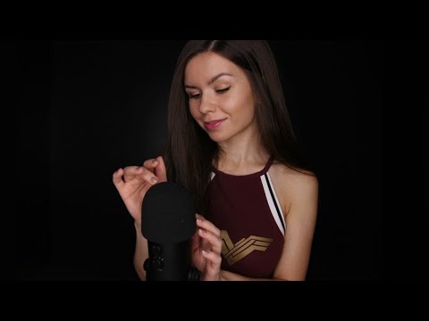 ASMR 💤 Mic Touching & Close-Up Whispers for Sleep 💤