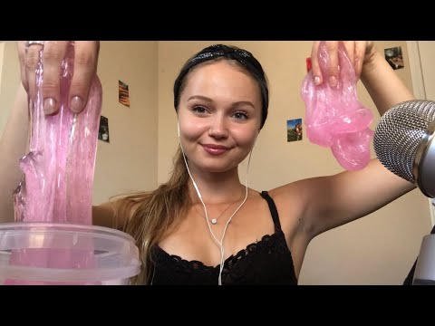 ASMR lets play with slime!