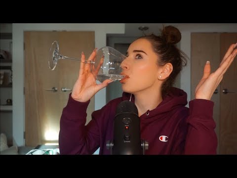 ASMR Wine & Story Time | Approached by A Psychic?!