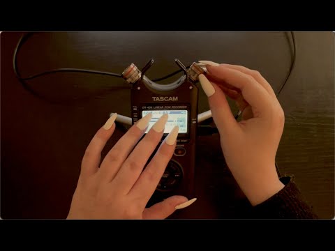 ASMR | Tascam tapping and scratching, tingles for your ears and mind, no talking