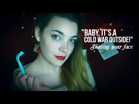 Atompunk ASMR | Baby It's a Cold War Outside | Shaving Your Face Role Play [Binaural]