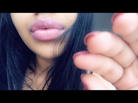 ASMR~ PURE Inaudible whispering/hand movements + lot of mouth sounds (A LOT OF TINGLESS 💤)