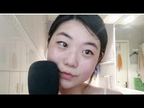 ASMR| Plucking away negative thoughts + visual triggers + personal attention