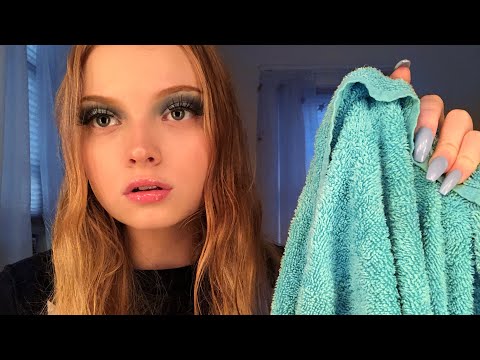 ASMR~Comforting you during a storm ⛈💧💦