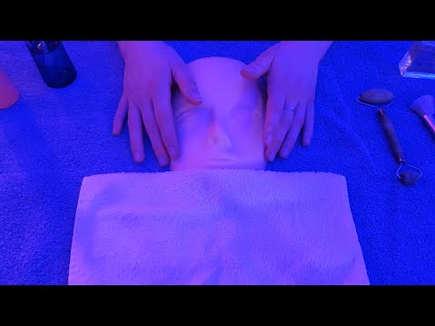 ASMR  Personal Attention - Mannequin Face Massage