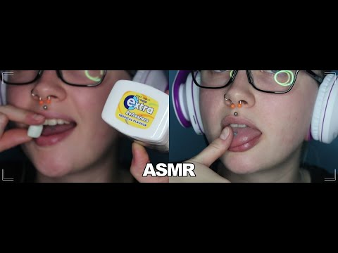 ASMR Tropical Chewing Gum Sounds [+ A Little Spit Painting & Ramble] 🍍