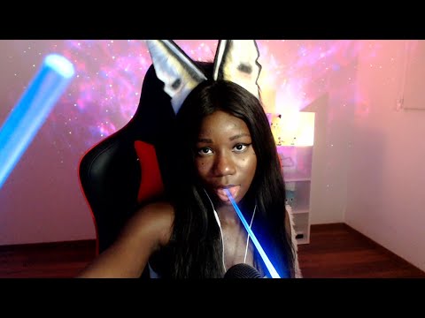 ASMR | SPIT PAINTING YOUR FACE💦 LIGHT TRIGGER✨