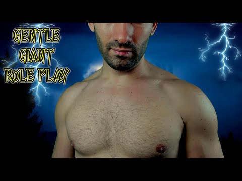 ASMR Gentle Giant Role Play (Come lay On My Chest)