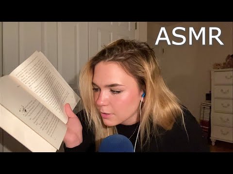 ASMR Reading To You *personal attention, close whispering*