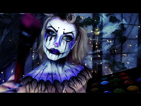 ASMR Clown make up , personal attention