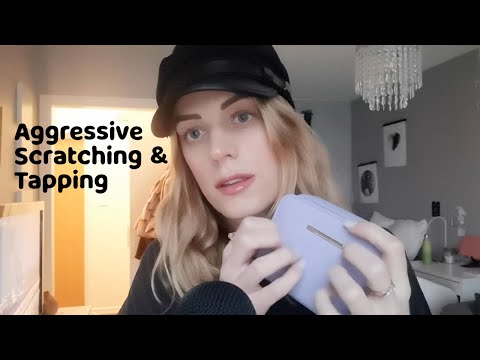 ASMR | Fast & Aggressive Scratching & Tapping/Triggers On Random Objects