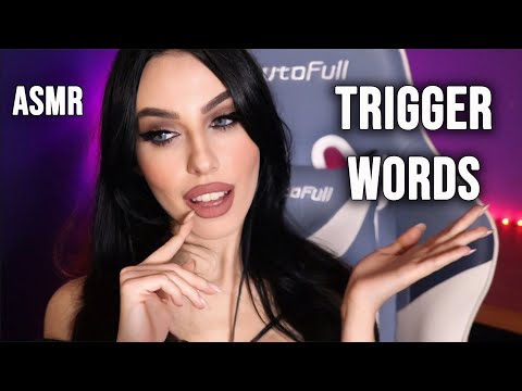 ASMR - Relaxing Trigger Words with Hand Movements (you will 100% tingle)
