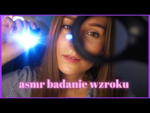 asmr po polsku 🌙 wizyta u okulisty ROLEPLAY 👁 badanie wzroku *eye exam* (polish whisper)