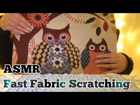 ASMR Fast Fabric Scratching