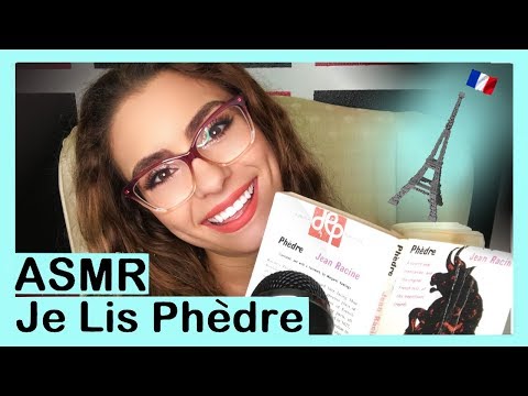 ASMR - Reading Phèdre (In French) - Jean Racine