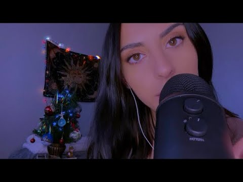 ASMR if you're having a stressful holiday season 🎄💖 CLOSE UP breathy whispering IN EAR👂🏼