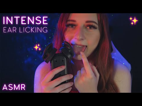 [ASMR] Intense Ear Licking