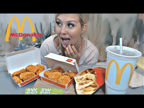 Eating McDonalds Spicy Nuggets (ASMR)