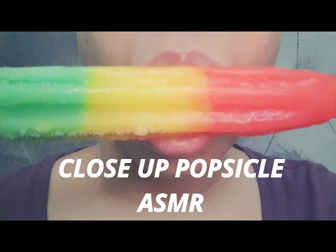 Close up popsicle video
