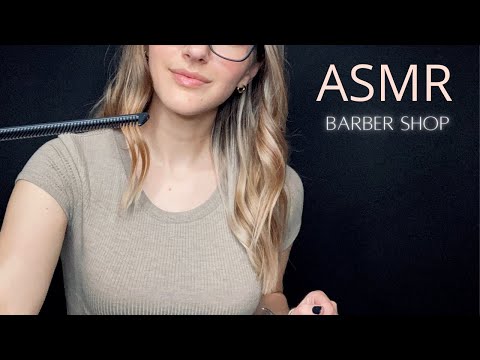 ASMR Barbershop - Relaxing Haircut l Soft Spoken Roleplay