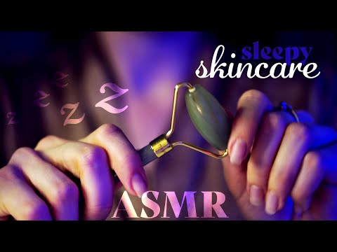 ASMR ~ Sleepy Skincare ~ Taking Care of Your Skin Before Bed w/ Layered Sounds (no talking)