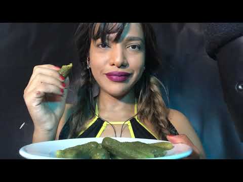 ASMR Pickle  CHALLENGE - EXTREME Crunch EATING SOUNDS | *No Talking