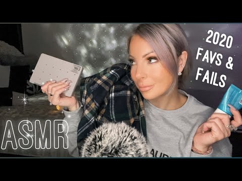 ASMR | 2020 Favs & Fails | Makeup, Clothing & More | Gentle Soft Whispering & Tapping