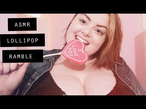 ASMR Lollipop whispered ramble