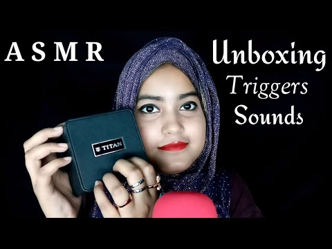 ASMR // Unboxing Trigger Sounds 🎁